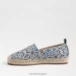 jp Sam Edelman 女性 クリスタ エスパドリーユ ブルーマルチ 4NFV0P276 履物 - Image 4