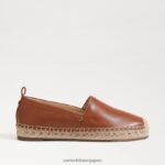 jp Sam Edelman 女性 クリスタ エスパドリーユ 濃厚なコニャック 4NFV0P280 履物 - Image 2