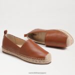 jp Sam Edelman 女性 クリスタ エスパドリーユ 濃厚なコニャック 4NFV0P280 履物 - Image 7