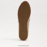 jp Sam Edelman 女性 クリスタ エスパドリーユ 金箔 4NFV0P278 履物 - Image 6