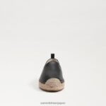 jp Sam Edelman 女性 クリスタ エスパドリーユ 黒 4NFV0P277 履物 - Image 3