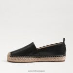 jp Sam Edelman 女性 クリスタ エスパドリーユ 黒 4NFV0P277 履物 - Image 4