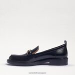 jp Sam Edelman 女性 クリスティローファー ブラックボックスレザー 4NFV0P215 履物 - Image 4