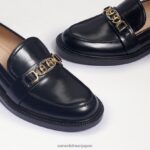 jp Sam Edelman 女性 クリスティローファー ブラックボックスレザー 4NFV0P215 履物 - Image 7