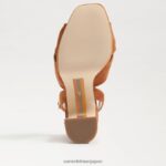 jp Sam Edelman 女性 クリステンのプラットフォームヒール フロンティアブラウン 4NFV0P820 履物 - Image 6