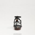 jp Sam Edelman 女性 グウェン グラディエーター サンダル 黒い革 4NFV0P248 履物 - Image 5