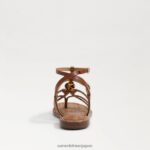 jp Sam Edelman 女性 グウェン グラディエーター サンダル 濃厚なコニャック 4NFV0P247 履物 - Image 5