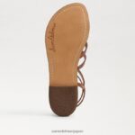jp Sam Edelman 女性 グウェン グラディエーター サンダル 濃厚なコニャック 4NFV0P247 履物 - Image 6