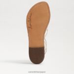 jp Sam Edelman 女性 グウェン グラディエーター サンダル モダンなアイボリー 4NFV0P250 履物 - Image 6