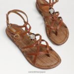 jp Sam Edelman 女性 グウェン グラディエーター サンダル 濃厚なコニャック 4NFV0P247 履物 - Image 7
