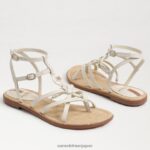 jp Sam Edelman 女性 グウェン グラディエーター サンダル モダンなアイボリー 4NFV0P250 履物 - Image 7