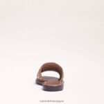 jp Sam Edelman 女性 グレーシースライドサンダル 自然 4NFV0P197 履物 - Image 5