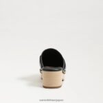 jp Sam Edelman 女性 ケイクロッグ 黒い革 4NFV0P442 履物 - Image 5