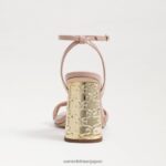 jp Sam Edelman 女性 ケイデンブロックヒール 日の出 4NFV0P712 履物 - Image 5