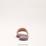jp Sam Edelman 女性 ゲイル ビーズ スライド サンダル コニャックマルチ 4NFV0P454 履物 - Image 5