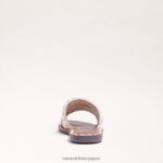 jp Sam Edelman 女性 ゲイル ビーズ スライド サンダル ナチュラルアイボリー 4NFV0P455 履物 - Image 5