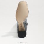 jp Sam Edelman 女性 コゼット トール ブーツ ブラックパテント 4NFV0P746 履物 - Image 6
