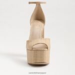 jp Sam Edelman 女性 コリプラットフォームヒール ブナ材 4NFV0P237 履物 - Image 3