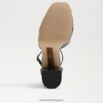 jp Sam Edelman 女性 コリプラットフォームヒール ブラックパテント 4NFV0P239 履物 - Image 6