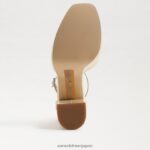 jp Sam Edelman 女性 コリプラットフォームヒール モダンなアイボリー 4NFV0P241 履物 - Image 6