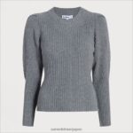 jp Sam Edelman 女性 コーエン パフ セーター ライトグレー 4NFV0P1281 衣服 - Image 5