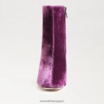 jp Sam Edelman 女性 コーディアンクルブーティ ディープオーキッドベルベット 4NFV0P448 履物 - Image 3