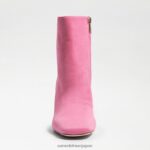 jp Sam Edelman 女性 コーディアンクルブーティ ピンクの紙吹雪スエード 4NFV0P450 履物 - Image 3