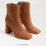 jp Sam Edelman 女性 コーディアンクルブーティ フロンティアブラウン 4NFV0P449 履物