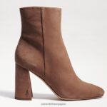 jp Sam Edelman 女性 コーディアンクルブーティ プラリネスエード 4NFV0P452 履物 - Image 2