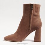 jp Sam Edelman 女性 コーディアンクルブーティ プラリネスエード 4NFV0P452 履物 - Image 4