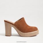 jp Sam Edelman 女性 シャイロヒールラバ フロンティアブラウン 4NFV0P717 履物 - Image 2