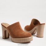 jp Sam Edelman 女性 シャイロヒールラバ フロンティアブラウン 4NFV0P717 履物 - Image 7