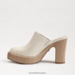 jp Sam Edelman 女性 シャイロヒールラバ モダンなアイボリー 4NFV0P715 履物 - Image 4