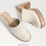 jp Sam Edelman 女性 シャイロヒールラバ モダンなアイボリー 4NFV0P715 履物 - Image 7