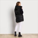 jp Sam Edelman 女性 ショートソフトダウンダウンベスト 黒 4NFV0P1147 衣服 - Image 4