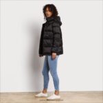 jp Sam Edelman 女性 ショートソフトダウンパファー 黒 4NFV0P1130 衣服 - Image 2