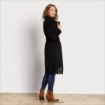 jp Sam Edelman 女性 シングルブレストウールコート 黒 4NFV0P1163 衣服 - Image 3