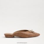 jp Sam Edelman 女性 ジェイデン ポインテッドトゥ フラット クオイオ 4NFV0P724 履物 - Image 2