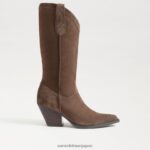 jp Sam Edelman 女性 ジェイミー ウエスタン ブーツ オリーブトープ 4NFV0P852 履物 - Image 2