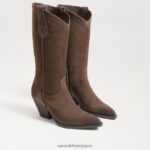 jp Sam Edelman 女性 ジェイミー ウエスタン ブーツ オリーブトープ 4NFV0P852 履物
