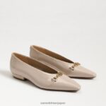 jp Sam Edelman 女性 ジェニカ ポインテッドトゥフラット チャイラテの特許 4NFV0P791 履物
