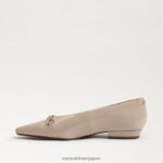 jp Sam Edelman 女性 ジェニカ ポインテッドトゥフラット チャイラテの特許 4NFV0P791 履物 - Image 4