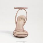 jp Sam Edelman 女性 ジェミーアンクルストラップヒール サンライズピンク 4NFV0P674 履物 - Image 3