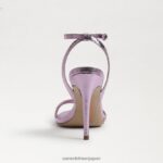 jp Sam Edelman 女性 ジェミーアンクルストラップヒール ライラッククォーツ 4NFV0P671 履物 - Image 5
