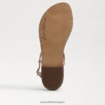 jp Sam Edelman 女性 ジジ シグネット トング サンダル アーモンド 4NFV0P562 履物 - Image 6