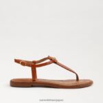 jp Sam Edelman 女性 ジジ シグネット トング サンダル サドル 4NFV0P559 履物 - Image 2