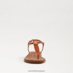 jp Sam Edelman 女性 ジジ シグネット トング サンダル サドル 4NFV0P559 履物 - Image 3