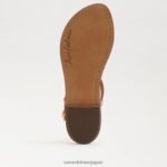 jp Sam Edelman 女性 ジジ シグネット トング サンダル サドル 4NFV0P559 履物 - Image 6