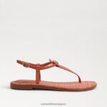 jp Sam Edelman 女性 ジジ シグネット トング サンダル テラコッタピンク 4NFV0P561 履物 - Image 2