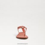 jp Sam Edelman 女性 ジジ シグネット トング サンダル テラコッタピンク 4NFV0P561 履物 - Image 3